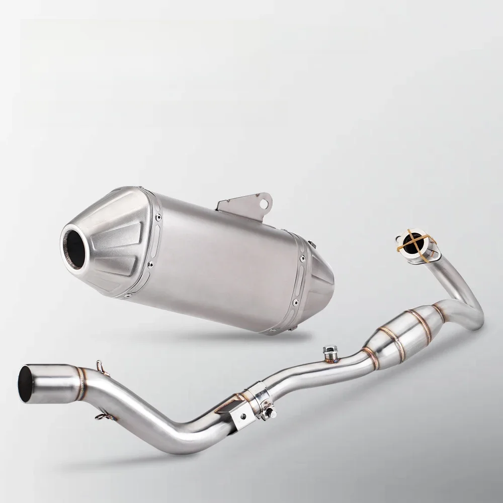 AliExpress M4 for honda crf300 crf300l Rally Crf250L crf250 Rally 12-21 Full system exhaust pipe high performance off-road bike muffler