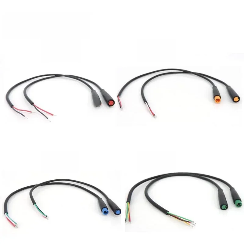 AliExpress NONE 6mm M6 2/3/4/5 Pin core male female Julet Electric ebike Butt Plug power Cable Connector waterproof Scooter Brake Signal Sensor