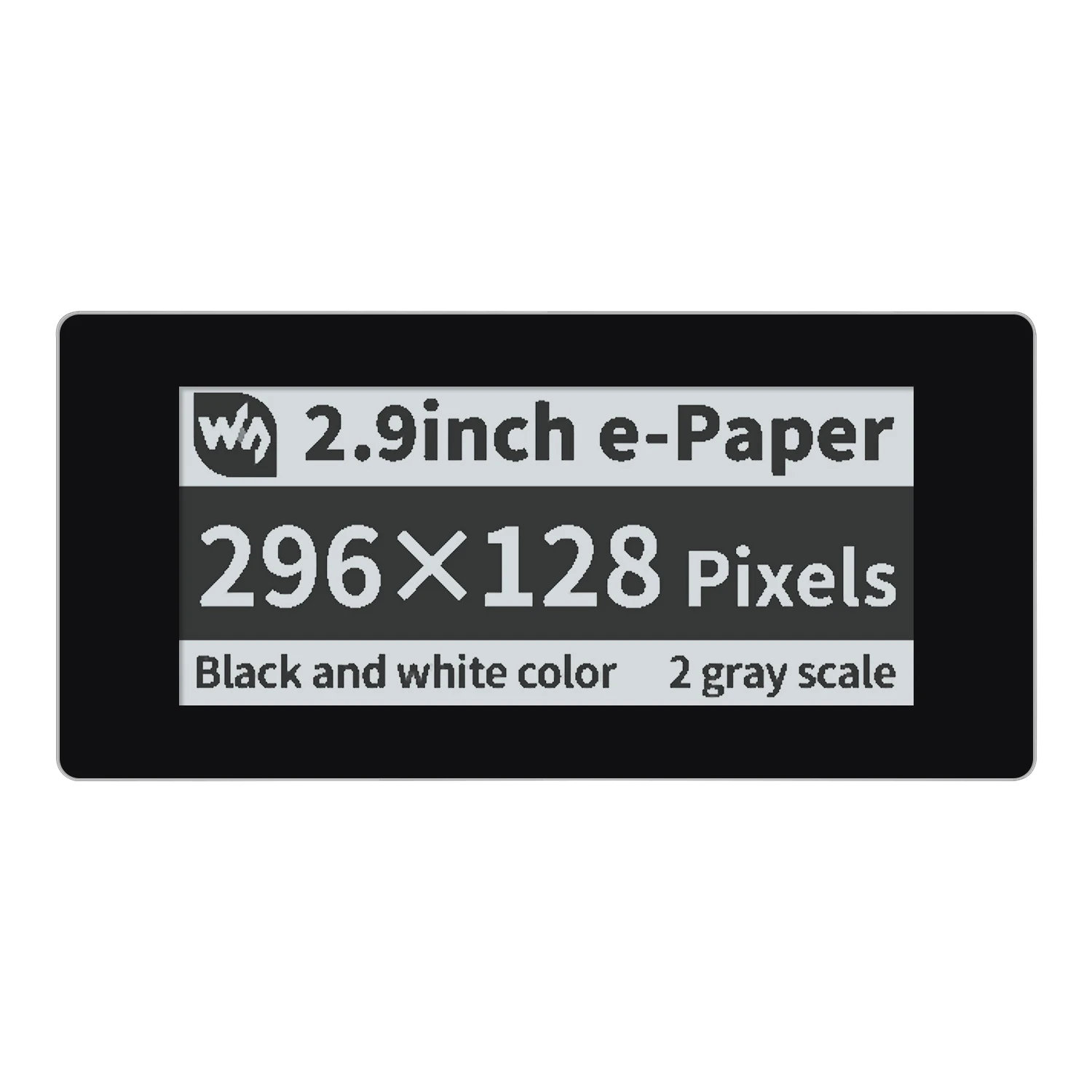 2.9inch Touch E-ink Screen Display ePaper Module HAT for RPI Raspberry Pi PICO 2 W RP2040 RP2350 Expansion Board