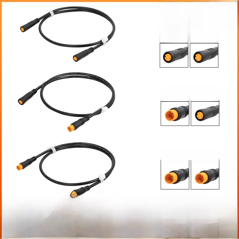 AliExpress E-Bike 3 Pin Sensor Thumb Throttle Extension Cable for BAFANG Electric Bicycle Waterproof Male To Female Motor Connector Cables