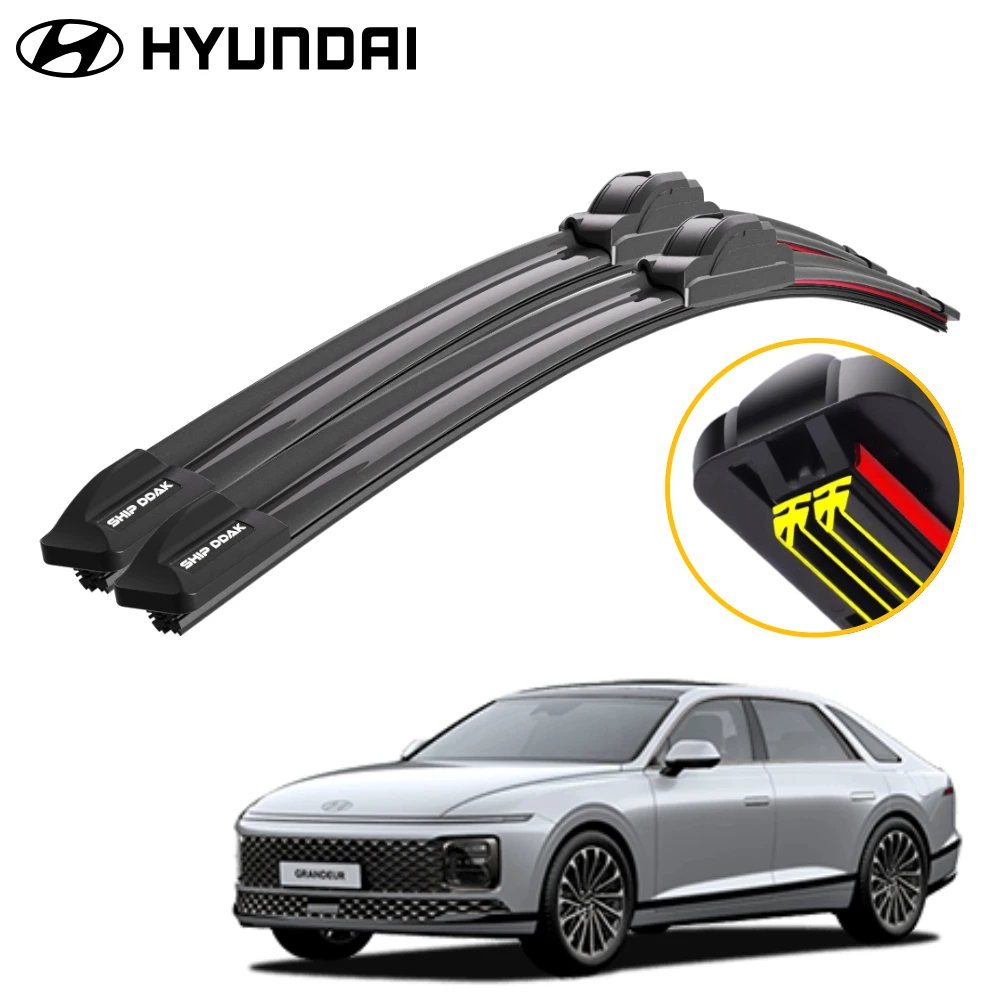 1 1 Easy Hyundai Grandeur TG HG IG GGN7 All-Class Triple X2 Wiper Blade Brush