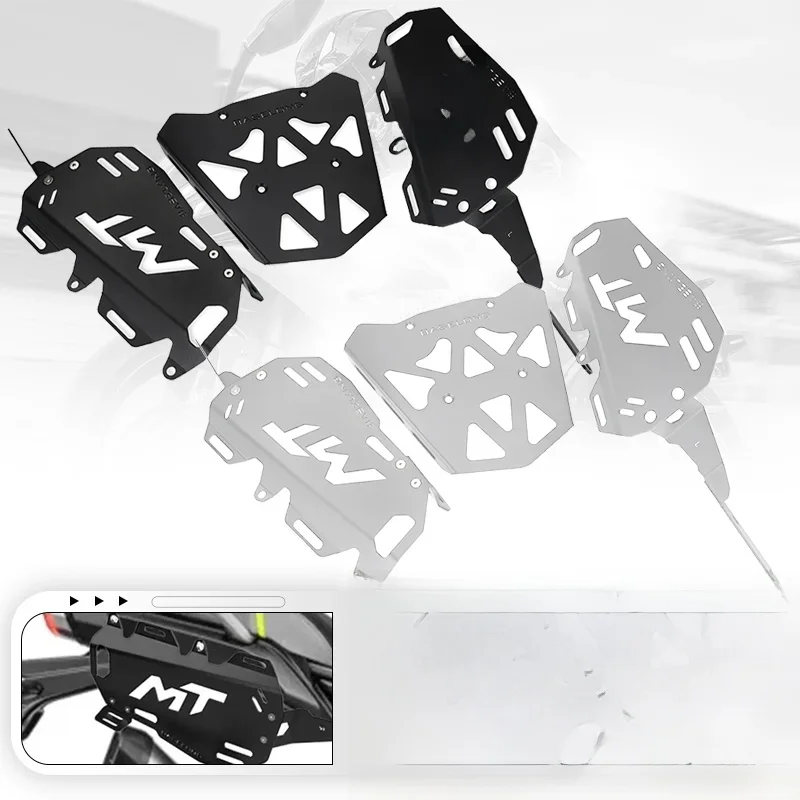 450 mt 2024 Motorfiets Achter- en Zijbagagerek Set VOOR CFMOTO 450MT MT450 MT 2025 2026 Achterbagagerek Top Case Mount Plaat - afbeelding 2