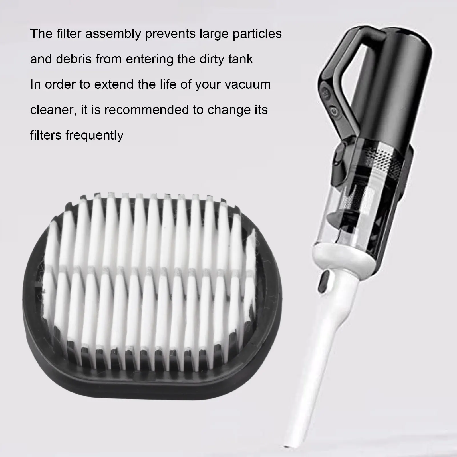 Filtro per Tineco Floor ONE S5 Combo pezzi di ricambio consumabili Cordless Wet Dry Cleaner secchio per la polvere accessori per filtri HEPA