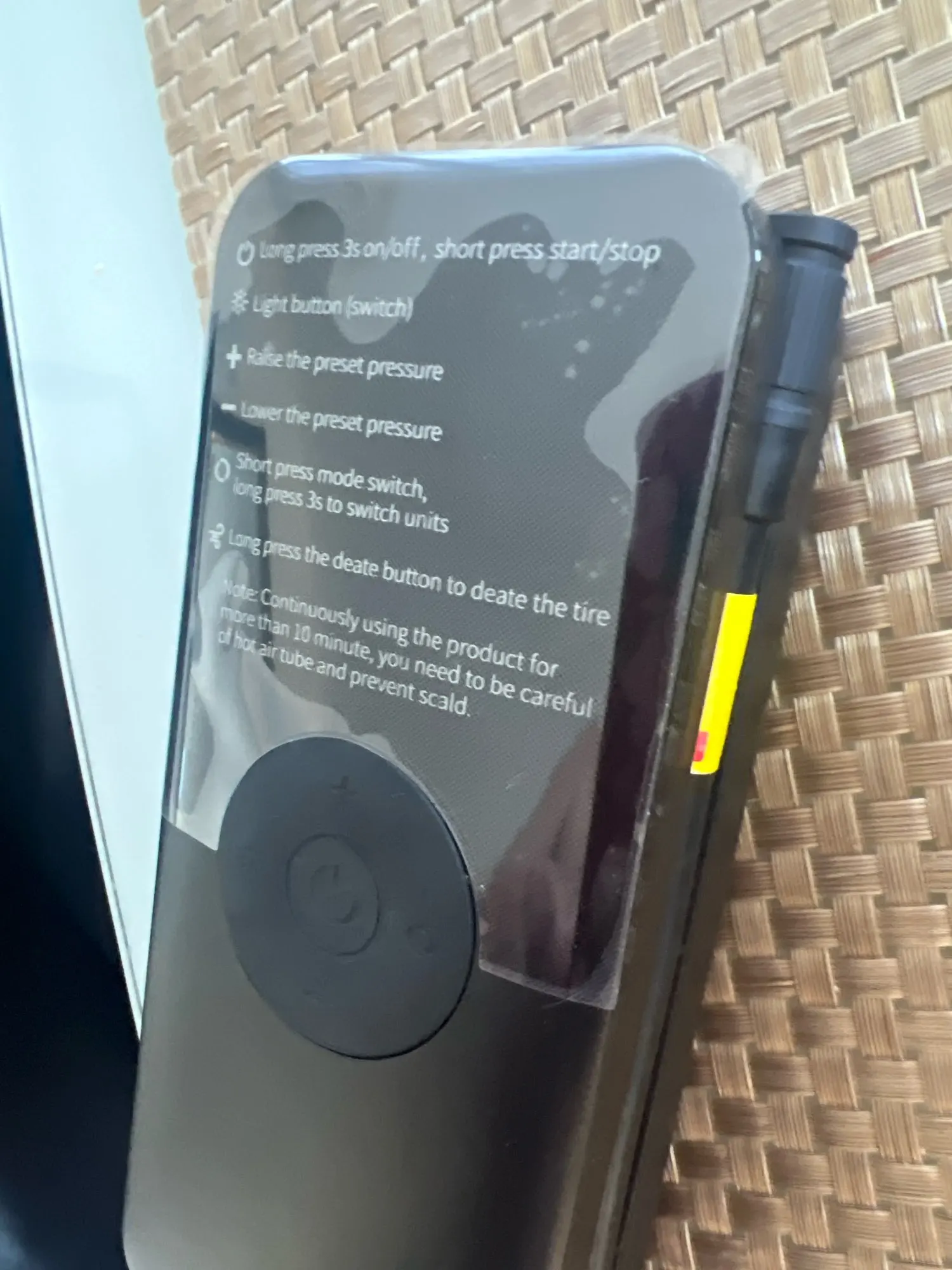 VanVolt AirGo™ Cordless Digital Tyre Inflator - Portable 150 PSI Air Pump photo review