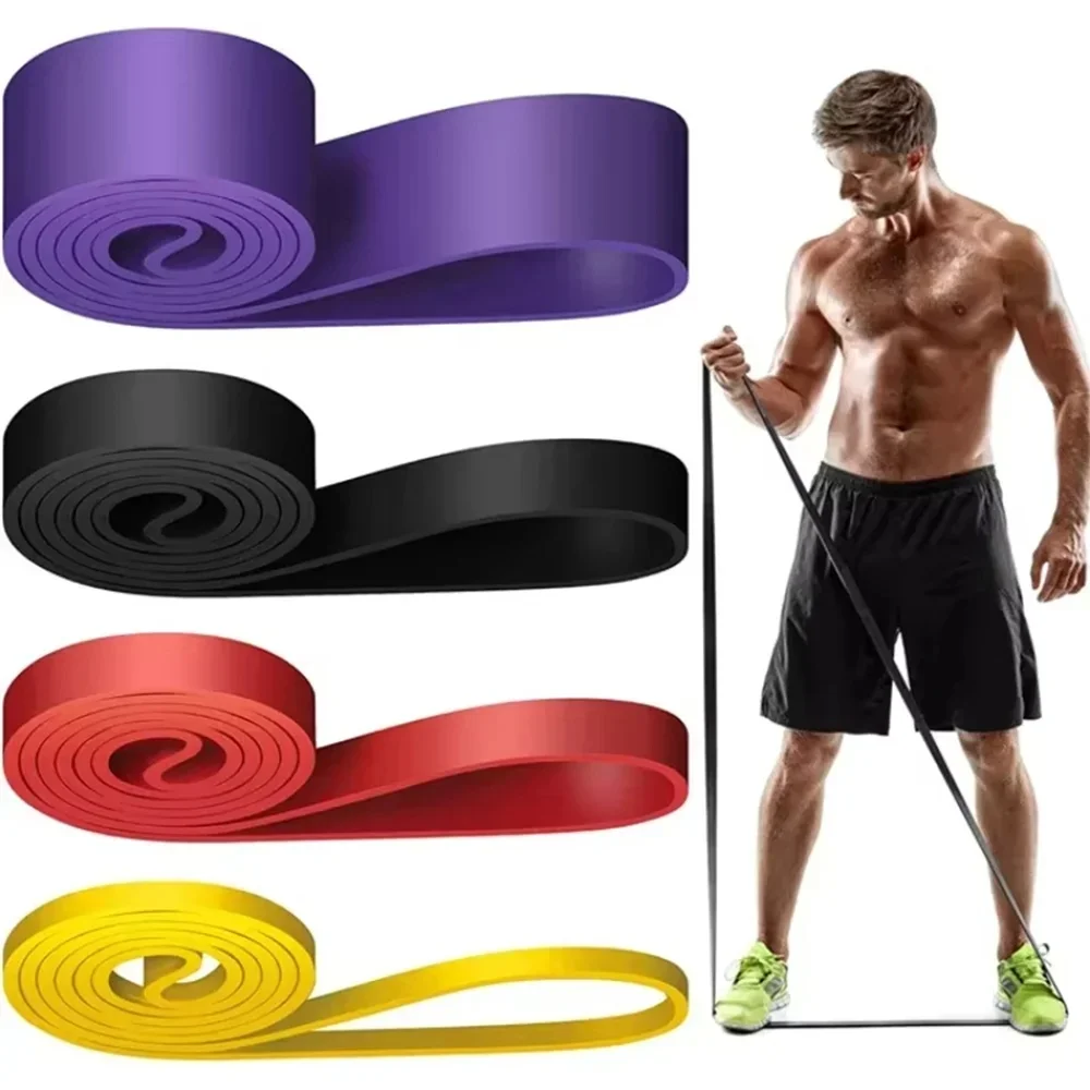 1 pièces Fitness bande élastique Tpe bande de résistance Yoga assistance bande de Tension Latex corde élastique entraînement épaules dos et hanches