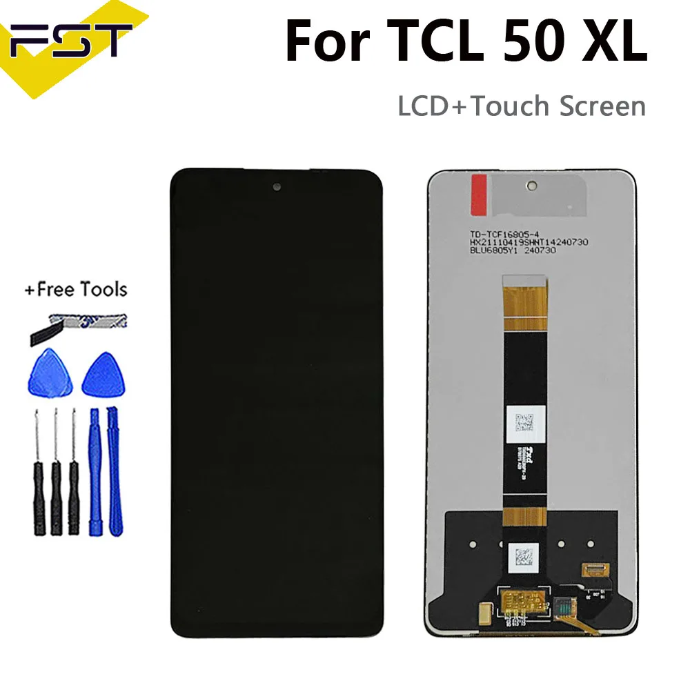 LCD 6.78” For TCL 50 XL LCD Display Touch Screen Replacement Digitizer Assembly For TCL 50XL LCD Display Repair Parts