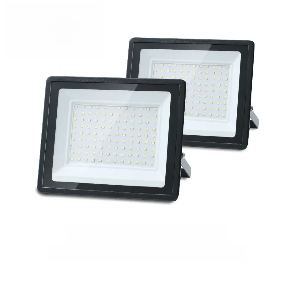 Luz de inundação led ip66 à prova dip66 água ac220v 10w 20 30 50 100 150 200 300 holofote jardim rua