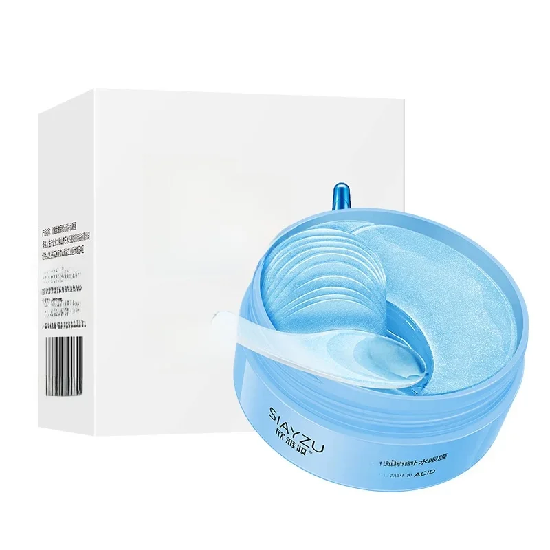 Masque pour les yeux au collagène cristal à l'acide hyaluronique, 60 pièces, Anti-cernes, élimine les poches pour les yeux, patchs hydratants et raffermissants, soins pour la peau