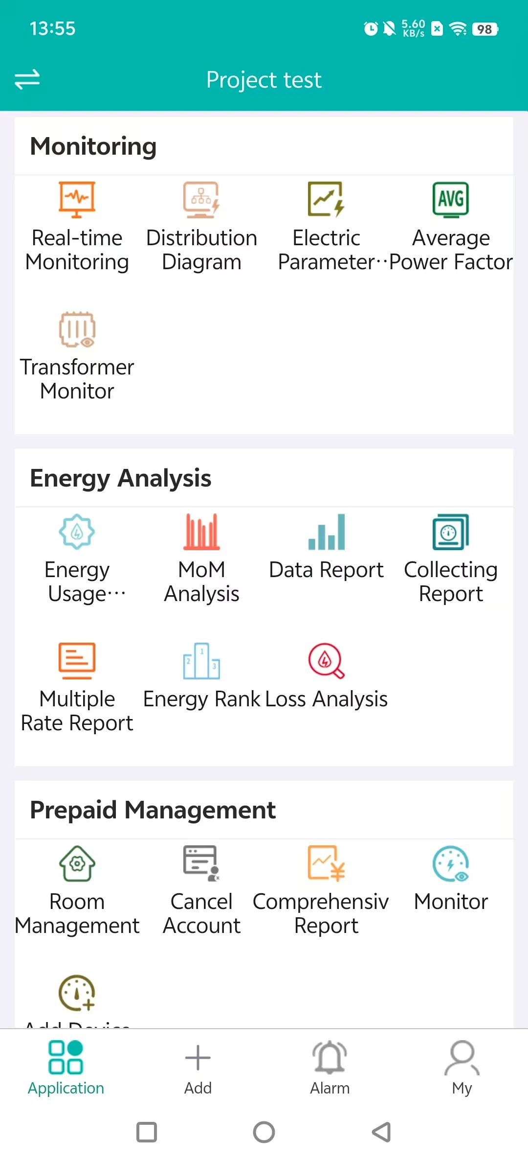 Acrel IOT Cloud & System utilizzo di 3 anni con APP e accesso al sito web