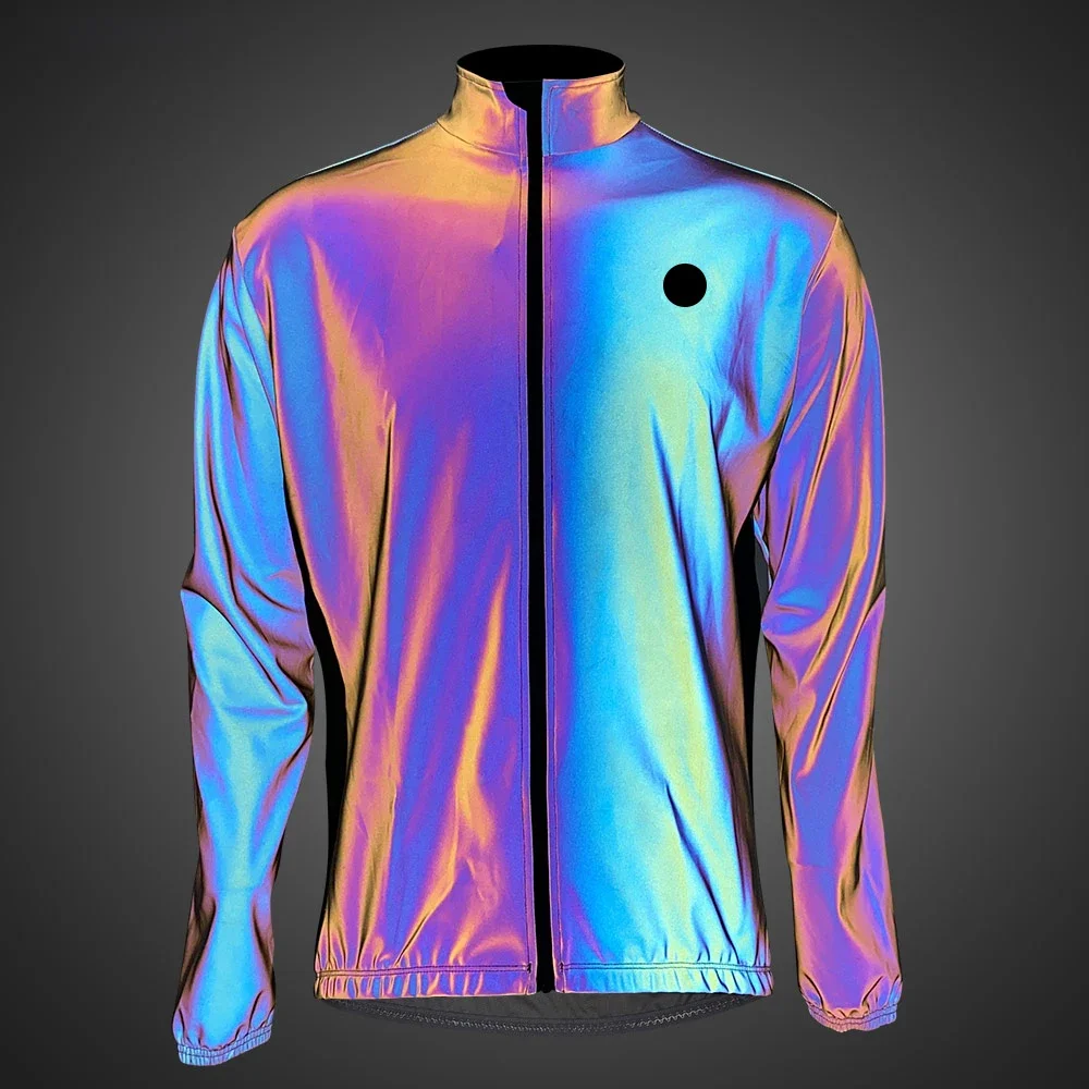 AliExpress DAREVIE Cycling Jacket Man Winter Rainbow Reflective Windbreak Men Windproof Waterproof Cycling