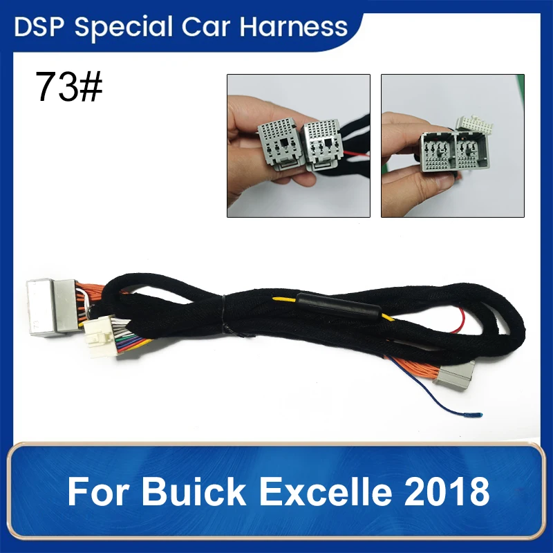 

Car DSP Amplifier Wiring Harness ISO Cable For Buick Excelle 2018