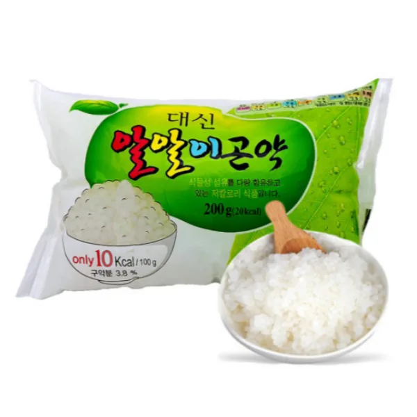 [푸디앤] 30년 곤약전문 대신곤약 알알이 곤약쌀 200g 30팩 , 밥지을때 넣기만 하면 칼로리가 반으로