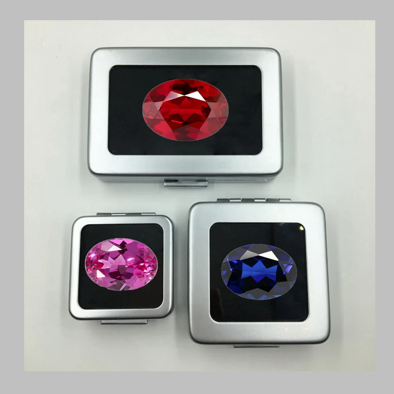 

Beautiful Sapphire Ruby 13x18mm Oval Faceted Cut Loose Stone For Jewelry Making/Setting/Collection/Gift Mohs Hardness Gem