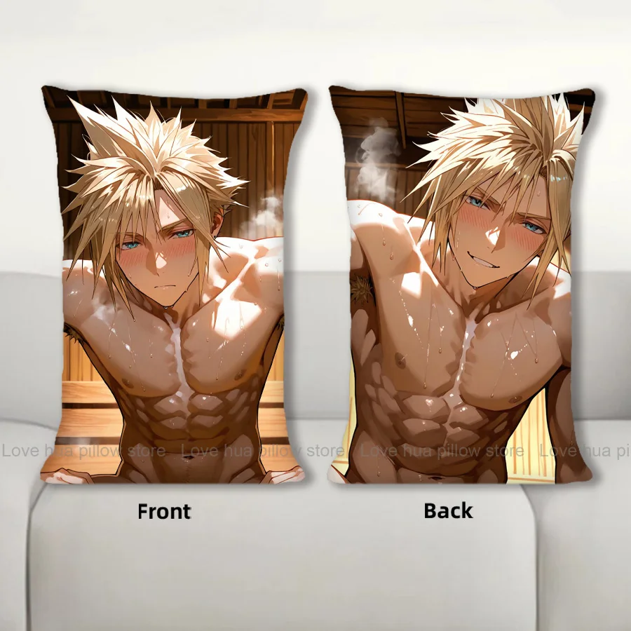 

Anime Body Pillow Cloud Strife Dakimakura Private Collection Sofa Cushion Custom Pillow Cover