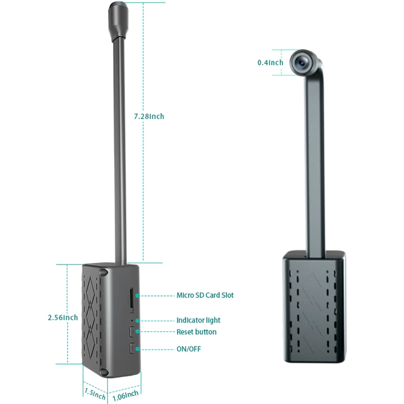 1080HD WiFi Mini Camera Loop Recording Security Protection Surveillance Camera Video Secret Audio Recorder Remote Monitor