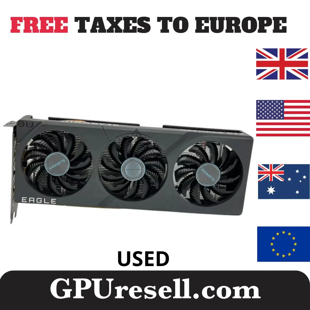 2024 Gebruikte Gigabyte Eagle Oc Geforce Rtx 4060 8Gb Gddr6 Grafische Kaart Gebruikt