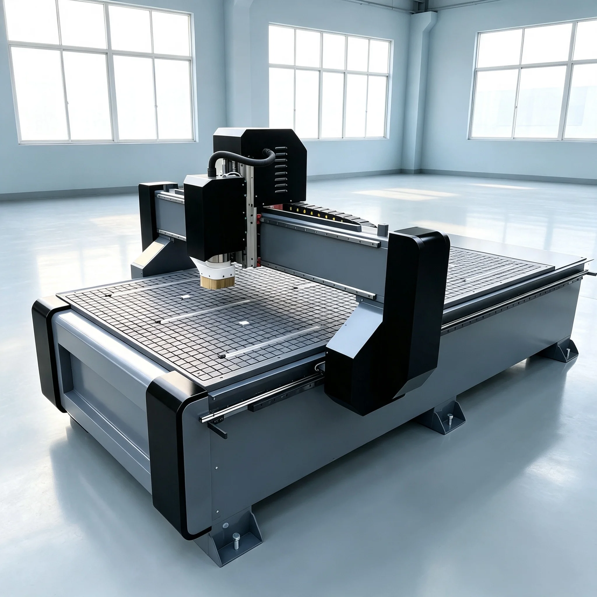 Good Price 1325 1530 CNC Milling Engraving Machine Dust Collector Wood CNC Router For Furniture Industry