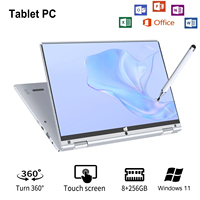 11.6 Inch Laptop 8GB Ram 256GB Rom Windows 11 Notebook Pc Gamer N4020 Office Computer with Backlit Fingerprint Wifi Camera