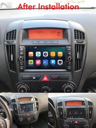 WITSON DSP 2Din Android 14 Radio CarPlay Multimedia For Kia Ceed 2007 2008 2009 Stereo Radio Audio 4G LTE + WIFI GPS Navigation