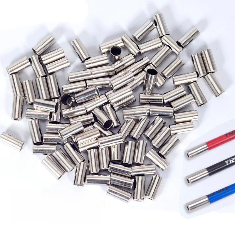 AliExpress RISK 50/100pcs 5mm Bike Cable Caps Housing Hydraulic Hose End Tips Crimps Ferrules for Bicycle Brake