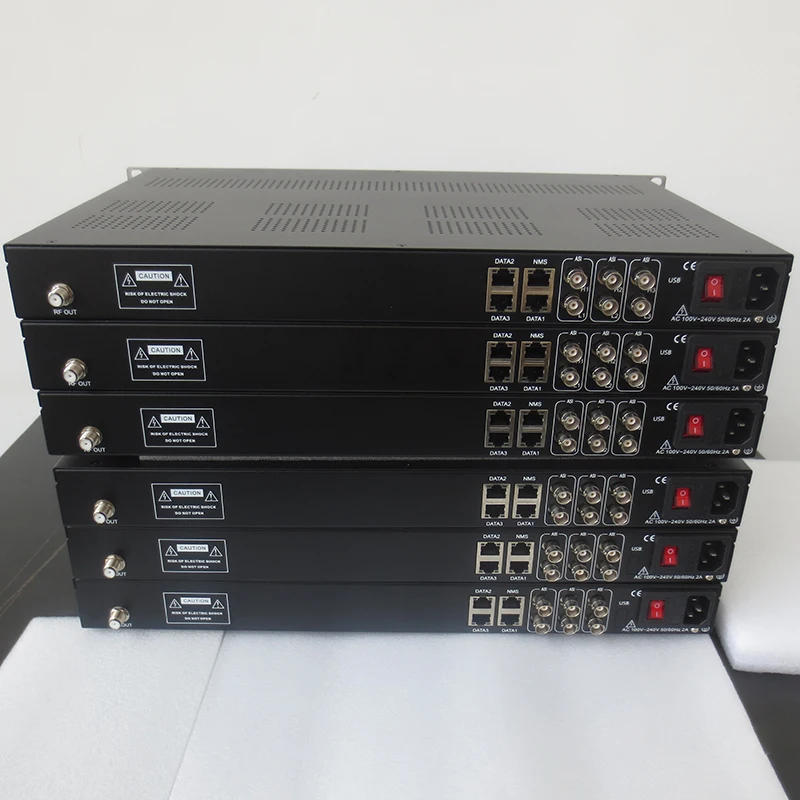 Dibview IP a 16 o 32 frequenze QAM DVB-C ISDB-T DVB-T Modulatore digitale RF CATV per sistema ATSCT Headend DTV DVB