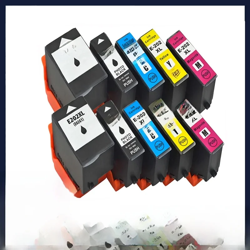 Vilaxh T202XL 202XL T202 cartouche d'encre Compatible pour imprimante Epson Expression Premium XP-6000 XP-6001 XP-6005 XP-6100 XP-6105