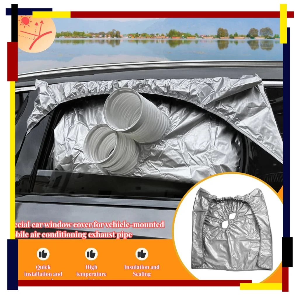 Car AC Vent Window Deflector Air Conditioning Exhaust Pipe Cover Professional Auto Accessories Universal Fit