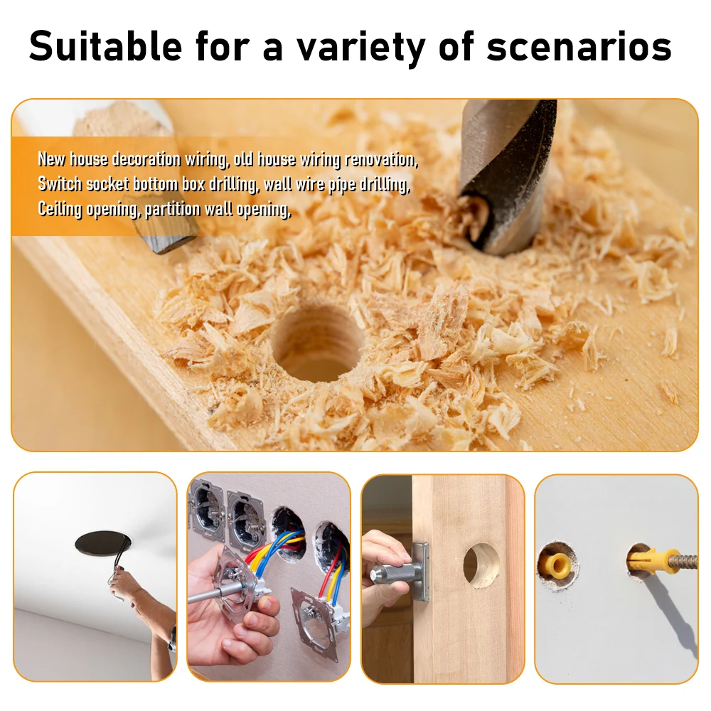 Woodworking Cordless Electric Drywall Cut Out Tool 3 Speed Cutting Brushless Rotary Saw Sheetrock Tool For Dewalt Makita Battery