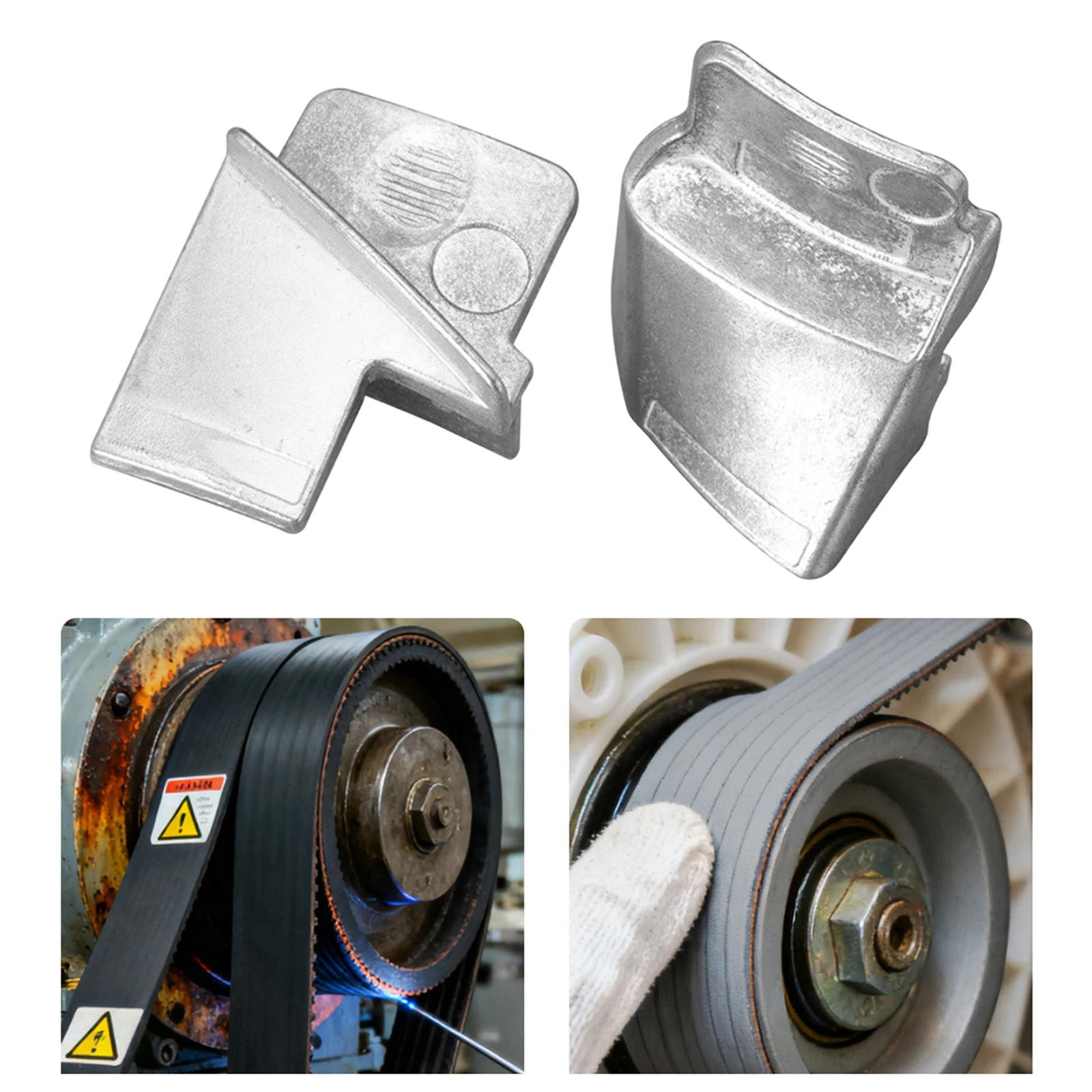

2 Pieces Heavy Duty Stretch Belt Mate Kit Universal Installation Belt Tensioner Thickened Car Belts Tool for Easy Installation