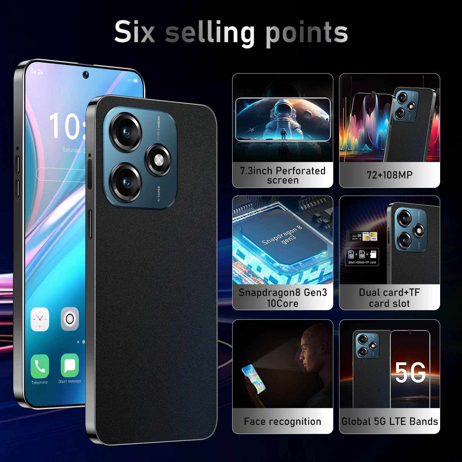 Global Version Xiaomi Note14 Pro 5Gสมาร์ทโฟนQualcomm 8 Gen 2 144Hz AIจอแสดงผล 50MP Leicaกล้อง 50Wไร้สาย 120W HyperCharge