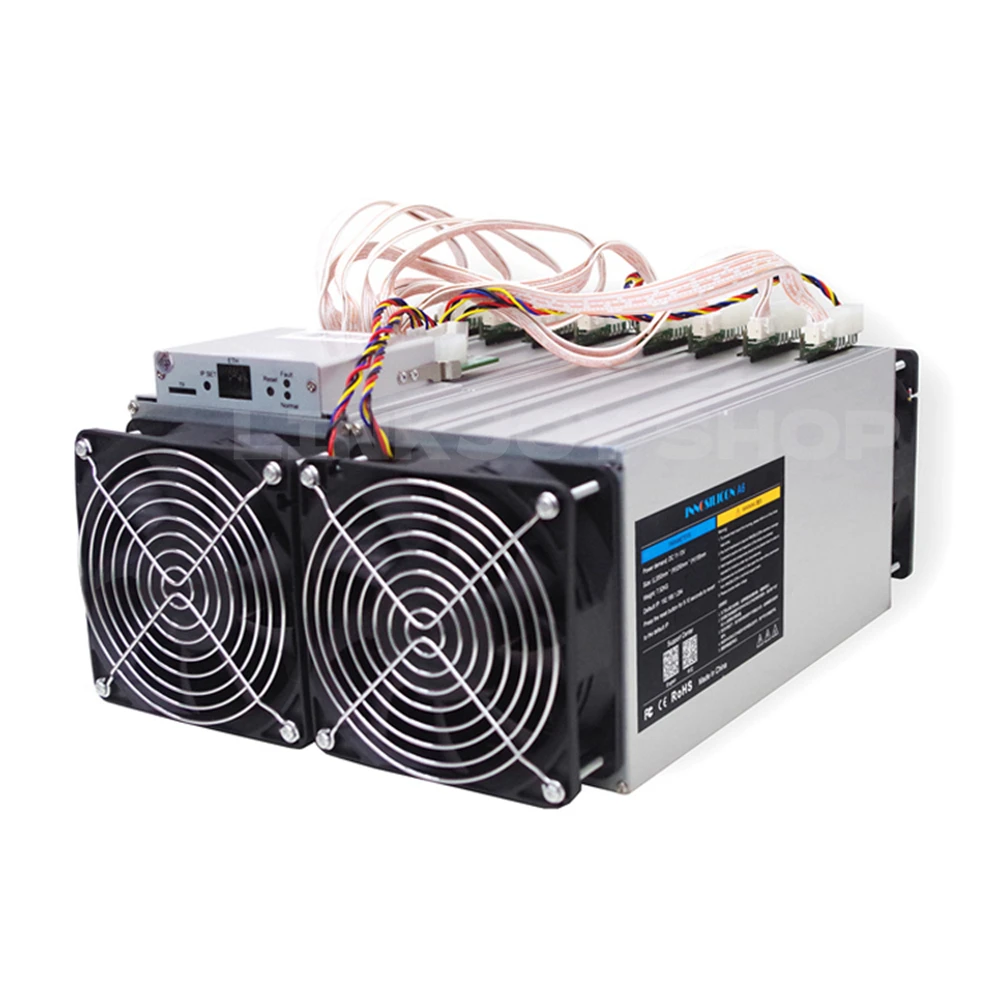 A6 + ltc mestre mineração hashrate 2. 1gh/s innosilicon a6 plus com fonte de alimentação bitmain apw7