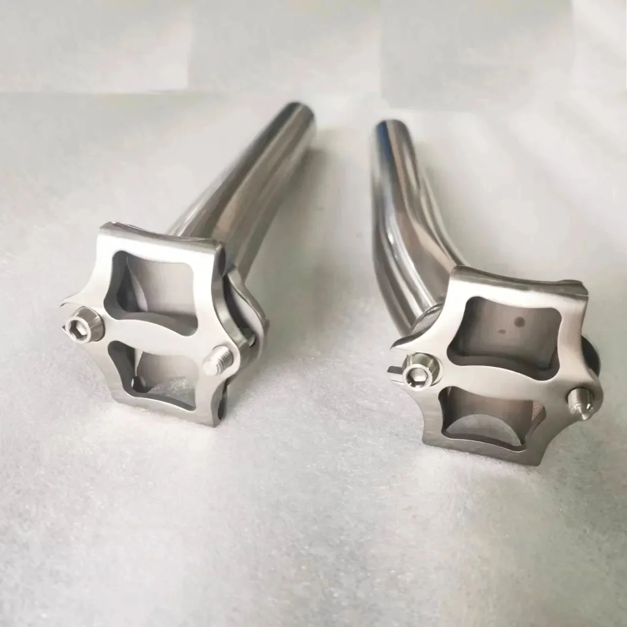 AliExpress NONE Gr9 Titanium Road Bike Seatpost, 8 Shape MTB Bicycle Seat Tube, Wholesale, 27.2mm, 30.9mm, 31.6mm, 31.8mm