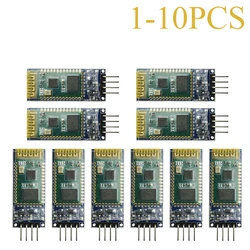 1-10PCS For HC-06 BT Slave Module with Baseplate, Wireless Serial Port Transparent Communication Board for Arduino 3.6-6V