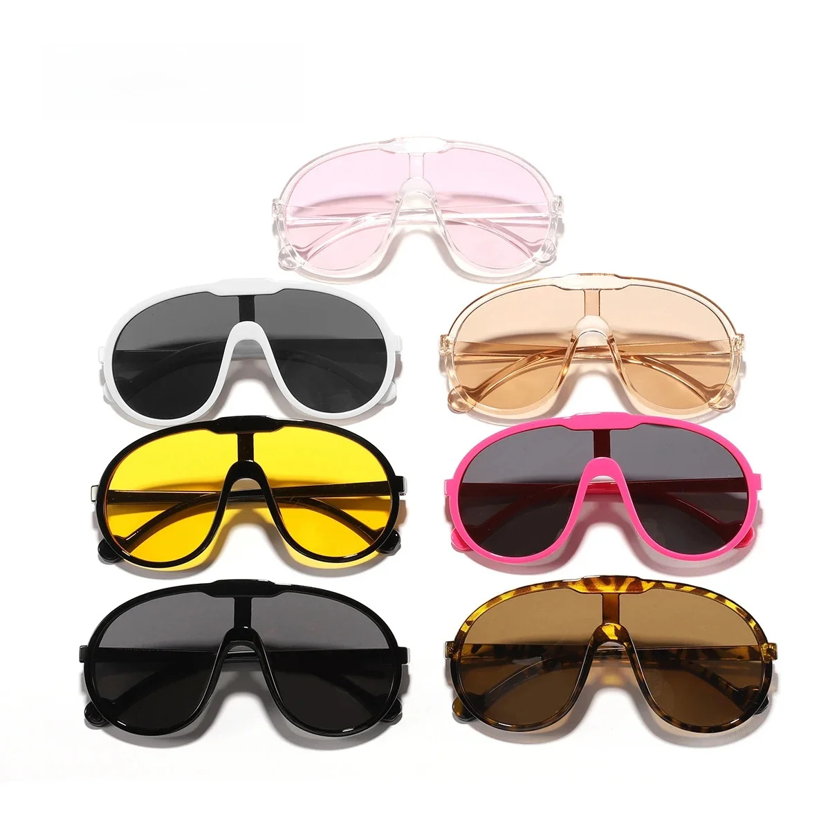 AliExpress ZUXUB Personalized Sports Style Children's Eye Protection, Sun Shading, Concave Design, Boys' Sunglasses, Cycling, Anti UV Glasses,