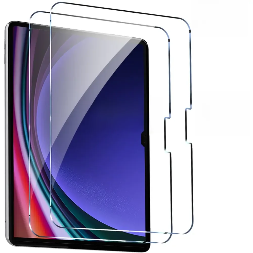 2 sztuki szkła hartowanego do tabletów Samsung Galaxy Tab S6 Lite S9 Ultra Plus S7 Fe A8 A9 Plus S8 S9 Fe A8 — zdjęcie 2