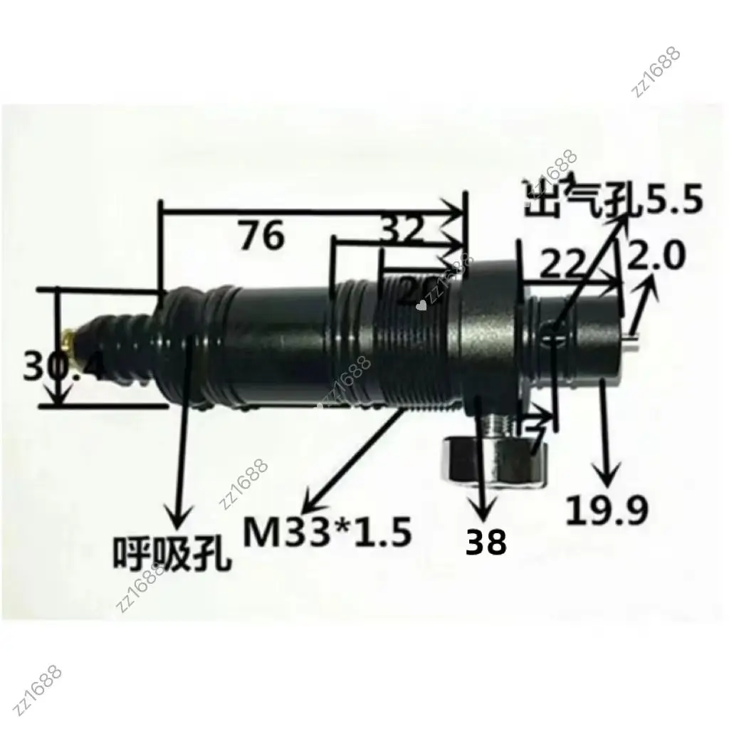 PCP-Klep Buitendiameter 38Mm Plaatkogelklep Complete Set Explosieveilige Klep 30mpa