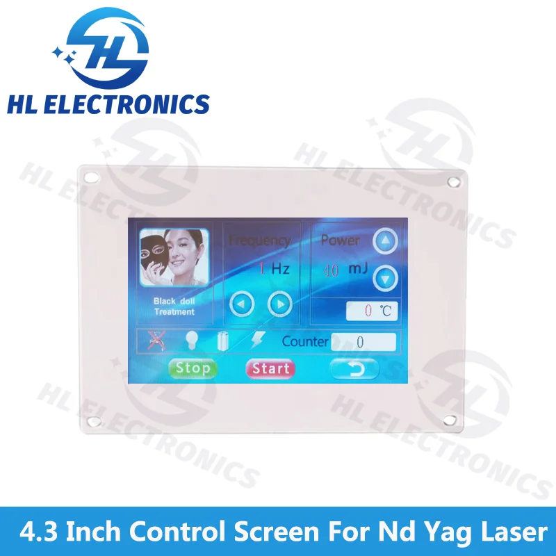 High Performance Yag Laser Control Screen 4.3 Inch display