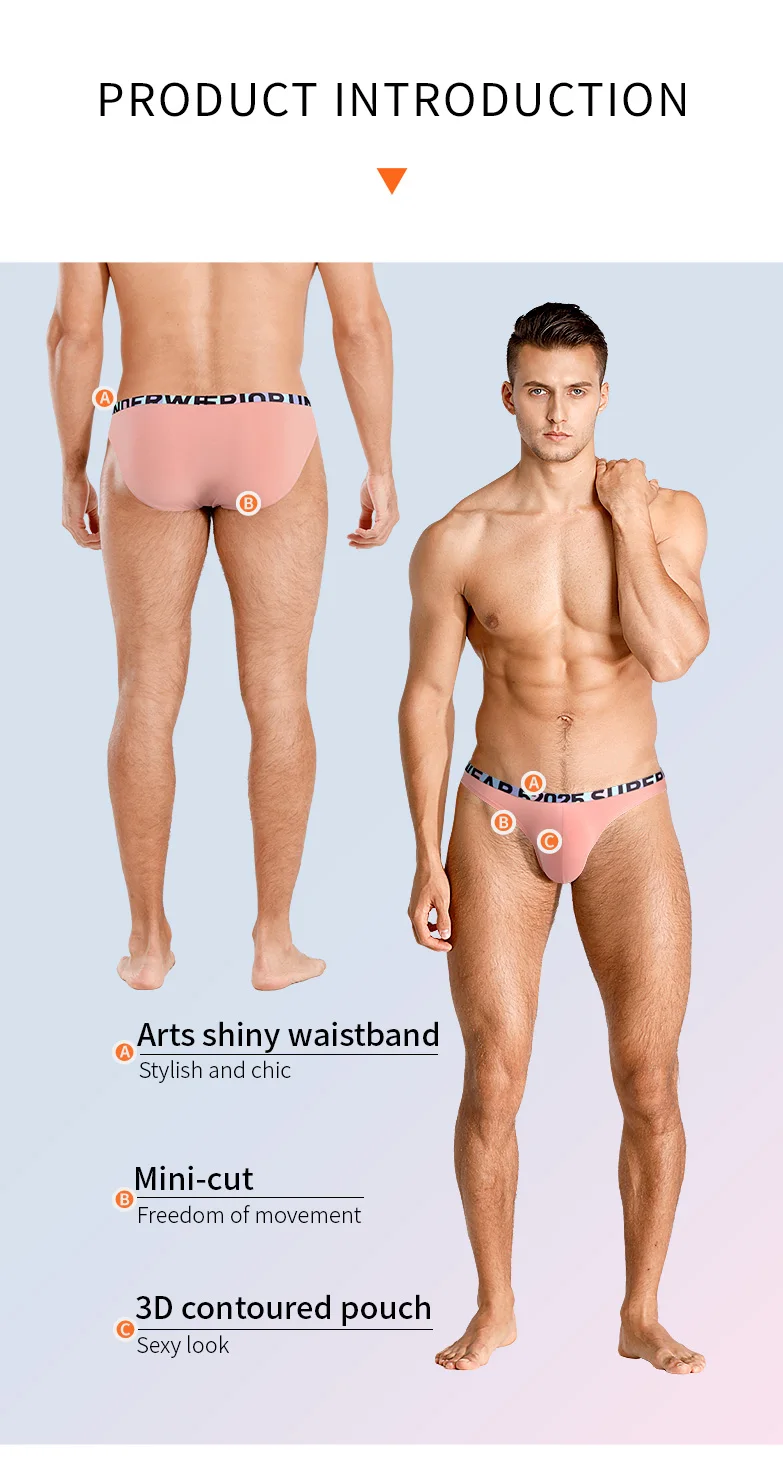 52025 Slips Altos de Modal de Lujo – Mini-slips para Hombre Suaves y Sedosos, Bolsa Anatómica Sexy, Ropa Interior con Estilo