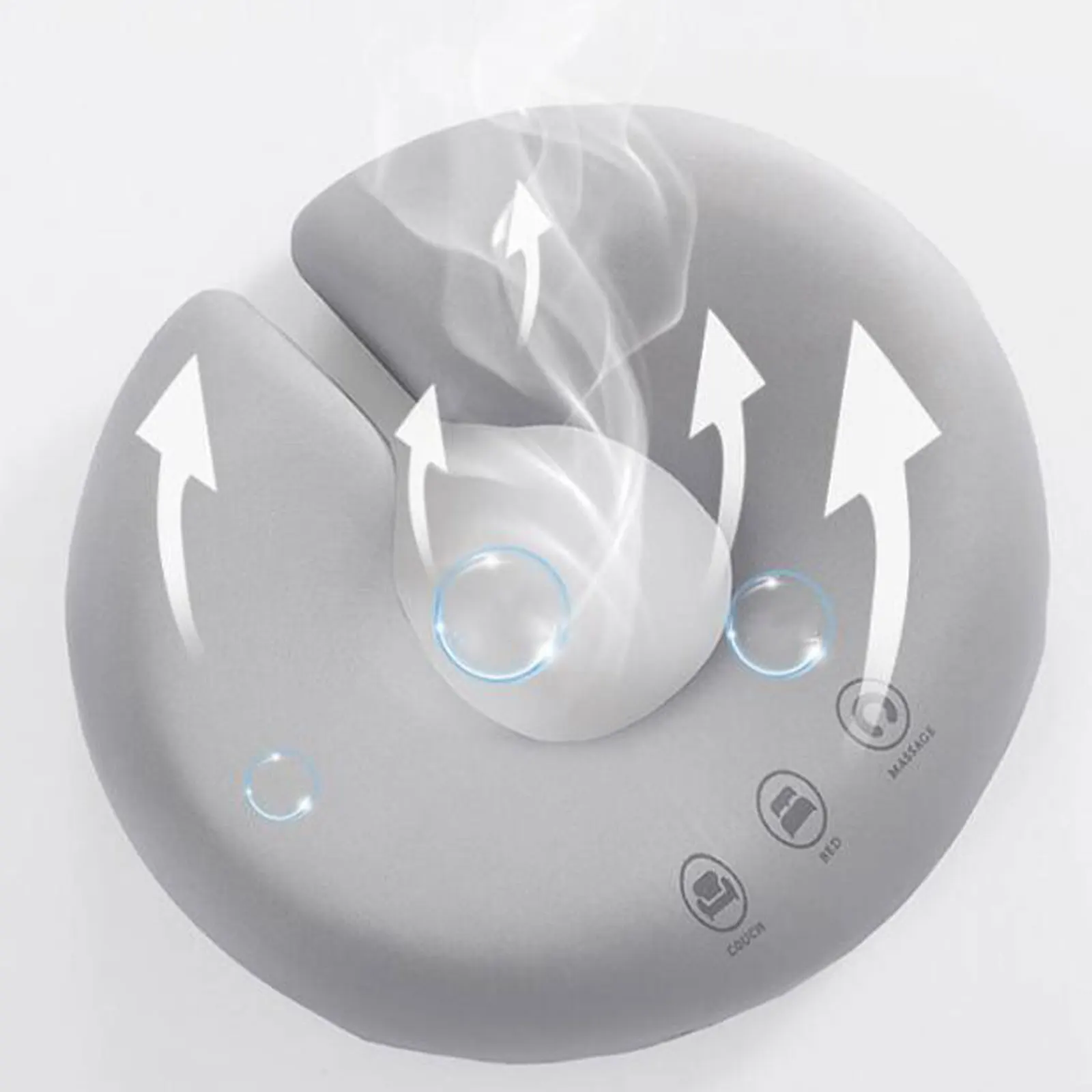 

Face Down Pillow Zipper Memory Foam Body Massage Ergonomic Versatile Salon Massage Pillow for Sleeping Plane Beauty Salons Home