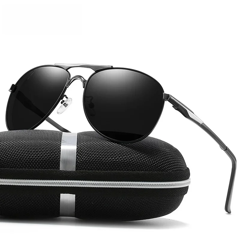 Klassische Männer Und Frauen Polarisierte Sonnenbrille Mode Metall Pilot Fahren Angeln Sonnenbrille Mann Vintage Sonnenbrille UV400 Brillen