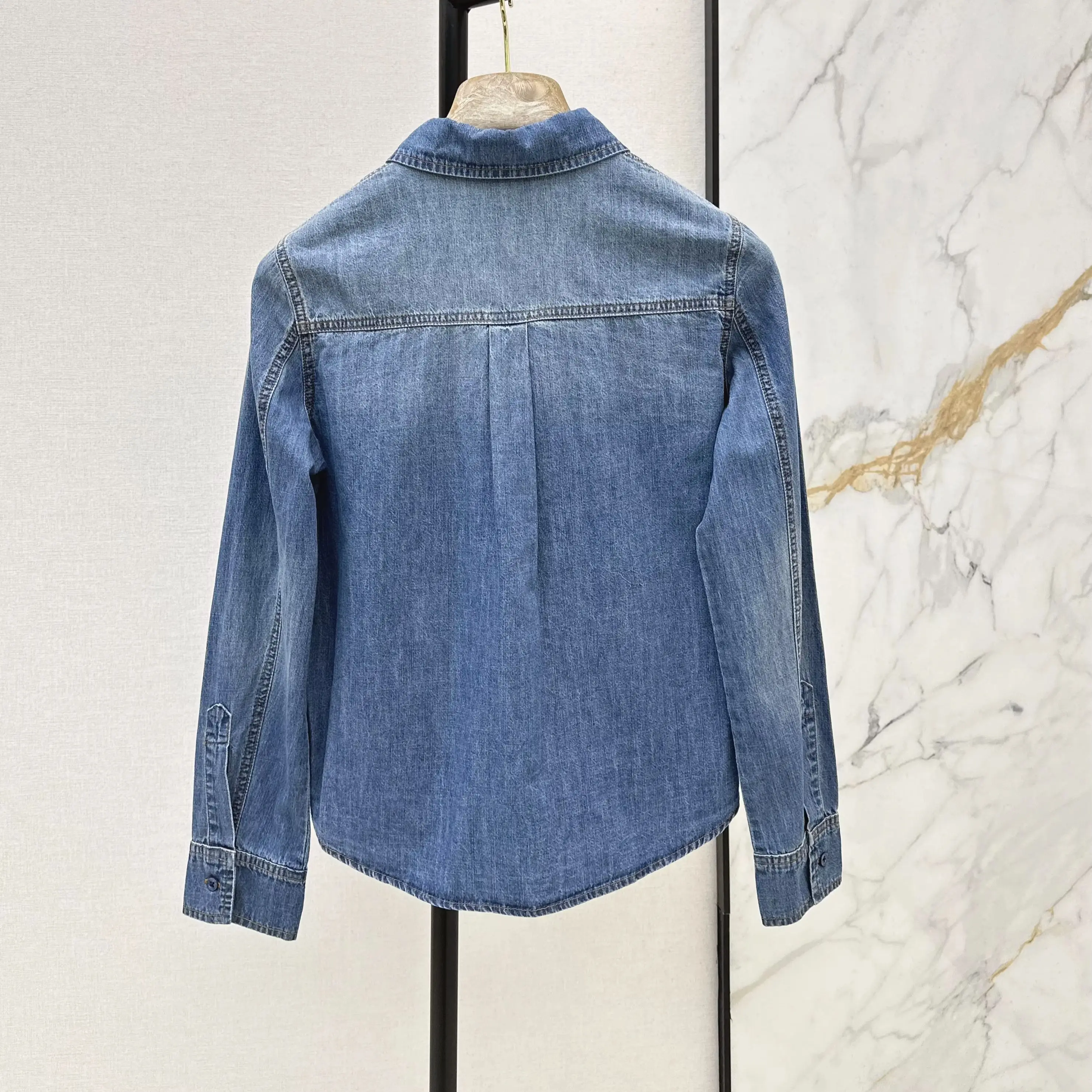 2026 Early Spring New Casual Fashion Loose Zippers Drawstring Embroidered Loose-fitting Jacket/Coat for Women Jacket