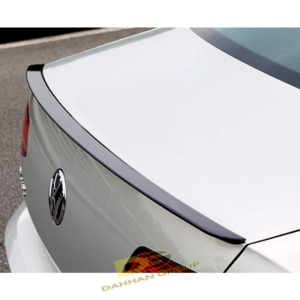 V.W Passat B8 2015 - UP Anatomic Style Rear Trunk Boot Spoiler Wing Lip Painted or Raw High Quality ABS Plastic R Line GTI Kit