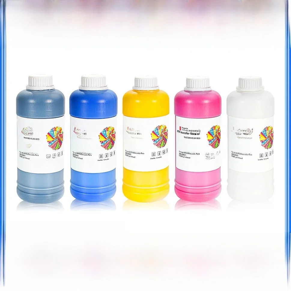 Recharge d'encre DTF pour Epson XPfemale, 500 ml/bouteille, film de transfert blanc, impression DTF, i3200, R1390, L1800, L800, L805, 4720, 5113, DX5, DX7