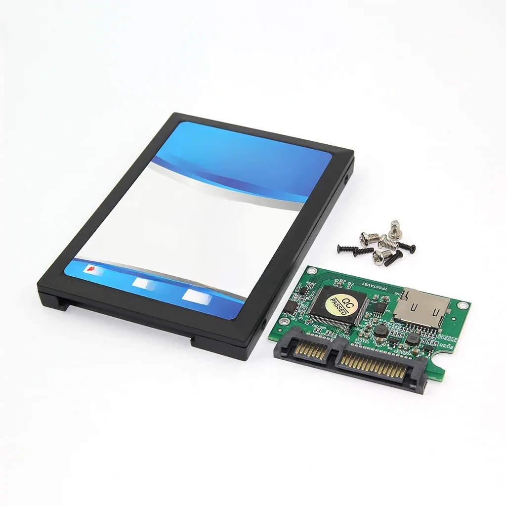 Konwerter adaptera TF Micro SD na Sata, karta pamięci SDHC/SDXC do szybkiej transmisji na karta konwertera Sata 7+15P z plastikową obudową — zdjęcie produktu 6