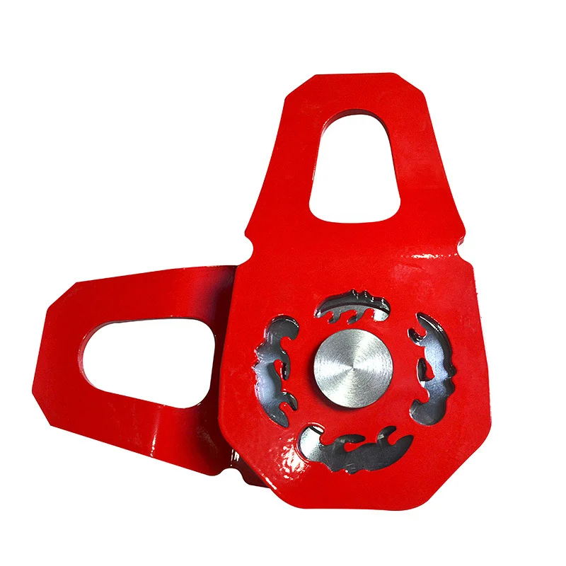 

Шкив лебедки для внедорожников atv5t, штамповочный прицеп из углеродистой стали, аксессуары, подвижный шкив, профессиональный самоспасательный