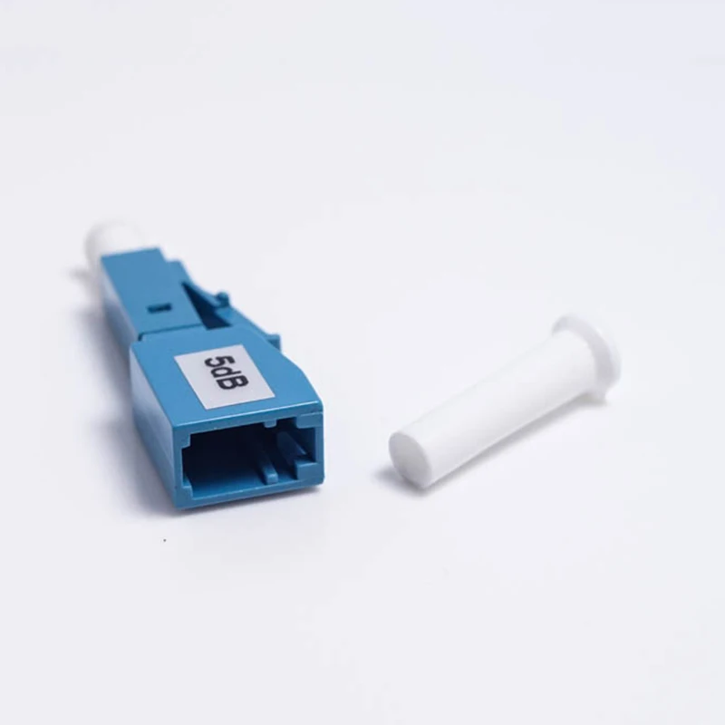 Imagem -05 - Atenuador de 10 Núcleos de Fibra Ótica Conector Plug-in de 10db 5db 7db 10db lc Aplicação Óptica Fixa em Modo Único