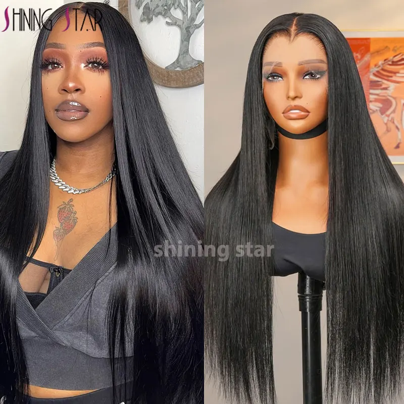 

13X4 13X6 Hd Transparent Bone Straight Lace Front Wigs 30 34Inch Brazilian Human Hair Wigs Lace Frontal Wig For Women Preplucked