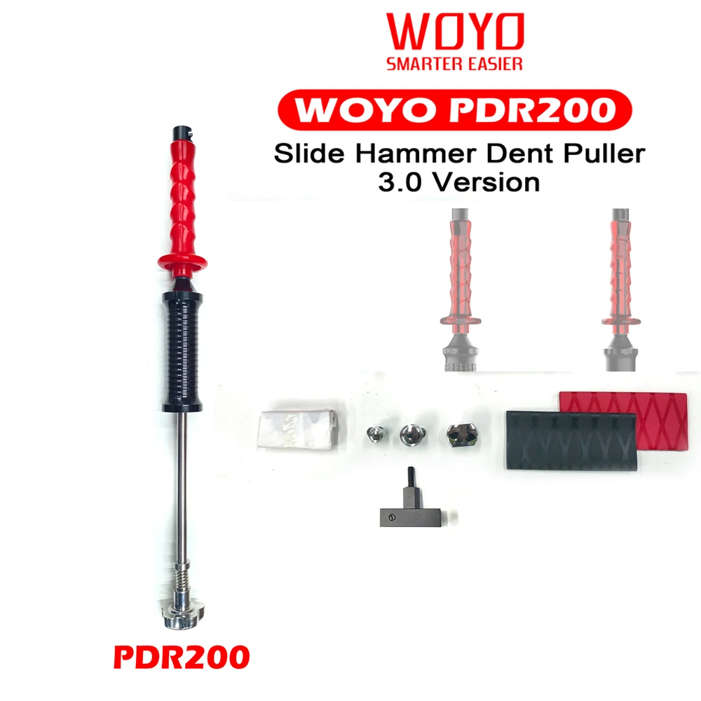 

WOYO PDR200 for All Car Dent Remove Tool Slide Hammer Dent Puller PDR Kits for Car Body Repair Tool for Car Body Repair Tool