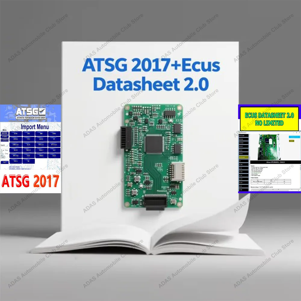 

New Ecus Datasheet 2.0 PCB Schematics - ATSG 2017 Automatic Transmission Maintenance Group Software with Unit Failure Detection