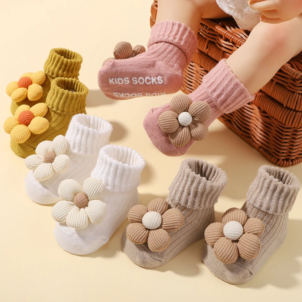 

Newborn Baby Headband For Girls Elastic Knit Children Turban Baby Bows Soft Nylon Kids Headwear Hair Accessories with Baby Socks